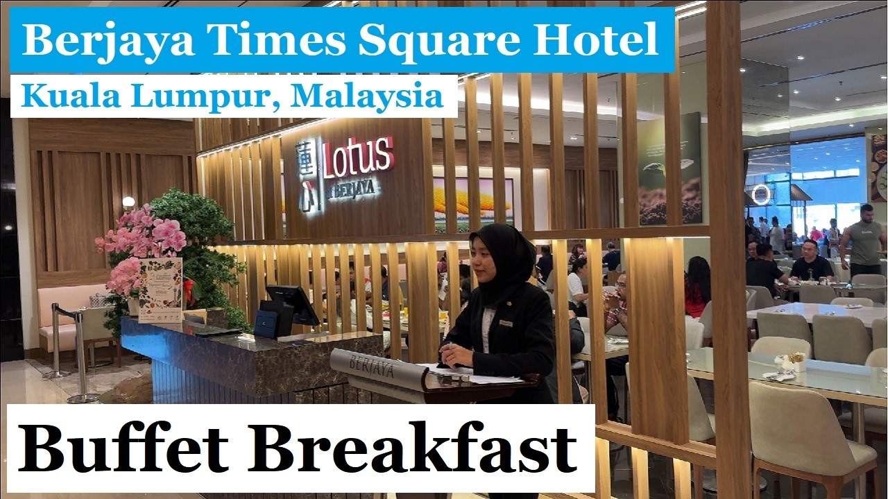 Berjaya Times Square Hotel Kuala Lumpur - Buffet Breakfast (Vegetarian) - Delicious & Many Choices
