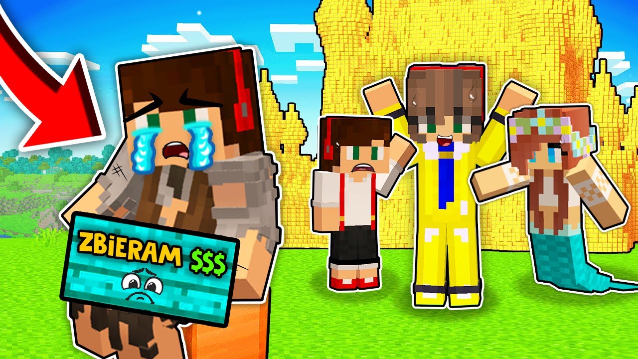ZOSTAŁEM WYRZUCONY PRZEZ RODZINĘ Z PRESTIŻOWEGO DOMU W MINECRAFT?! GPLAY & LUMI
