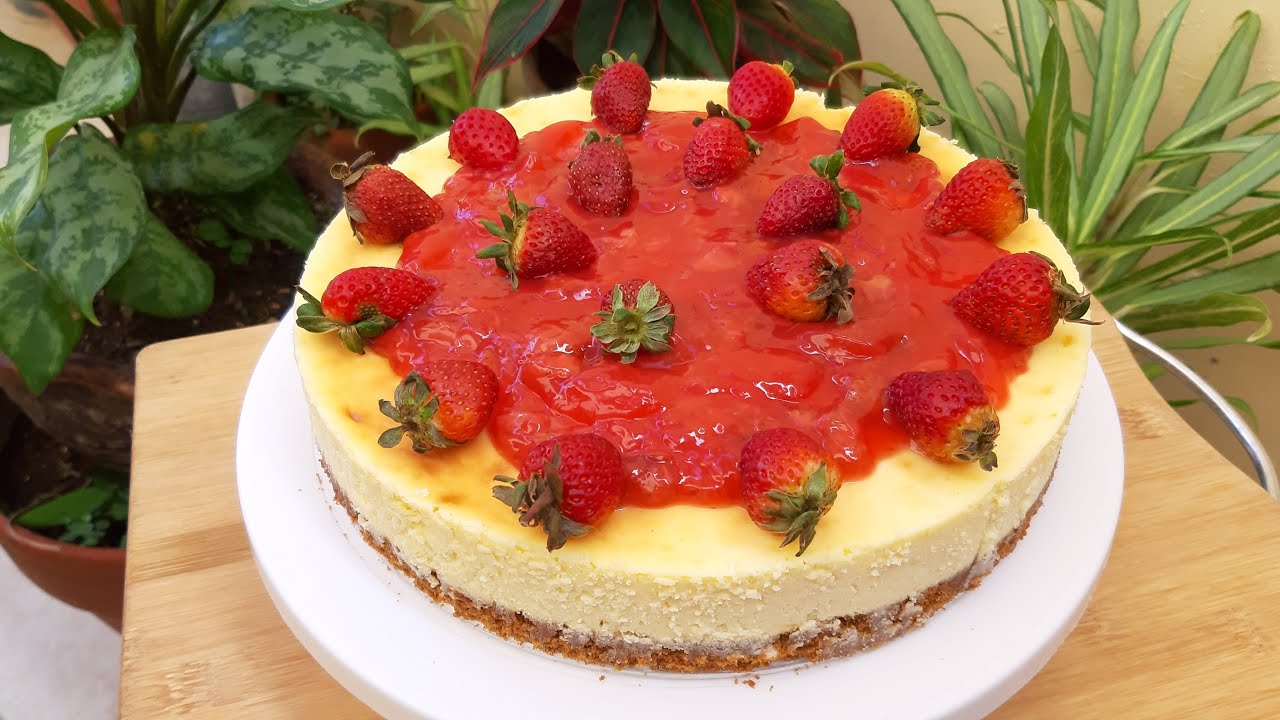 Simple New York Style CHEESECAKE Recipe/Bahay Panaderia