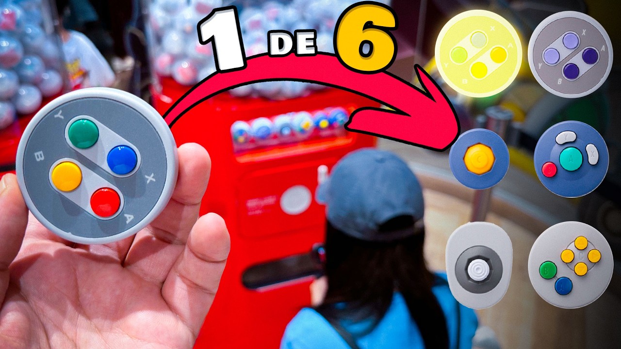 🤨Los GASHAPONES mas DIFICILES de conseguir de NINTENDO (Locura en JAPON)