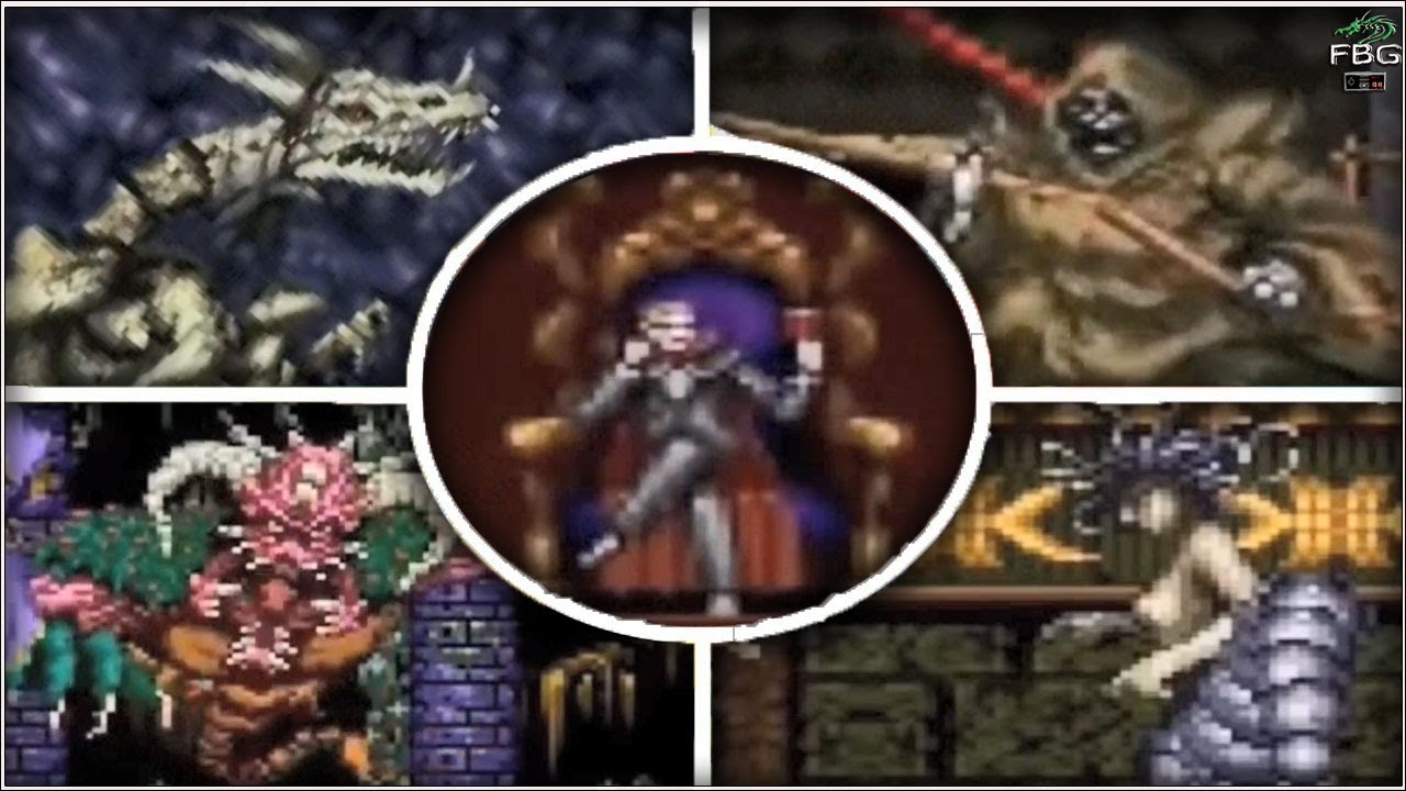 Castlevania Chronicles - All Bosses