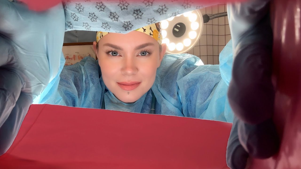 ASMR OB/GYN Doctor Delivers You | POV You're the Baby