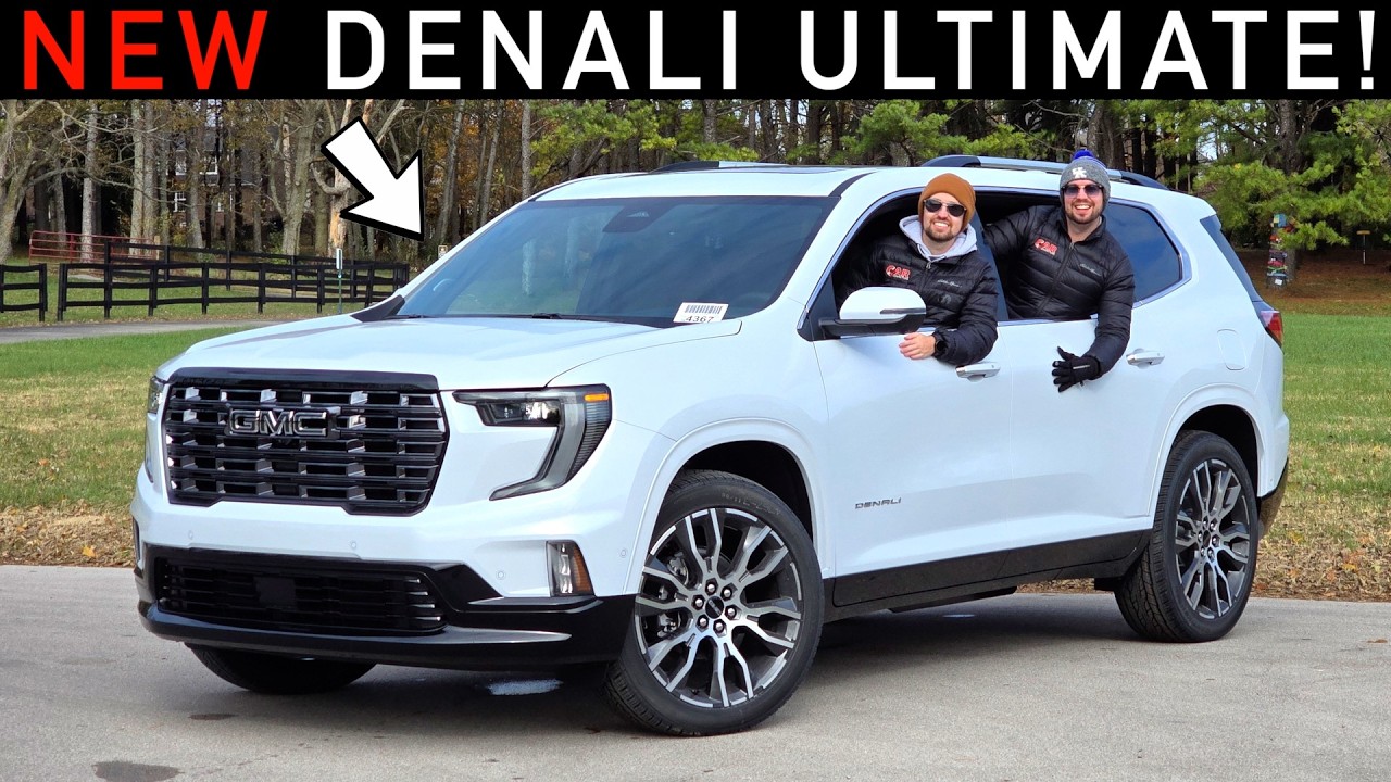 GMC Acadia Denali Ultimate 2026 года — САМЫЙ роскошный семейный 3-рядный автомобиль? (Новый)