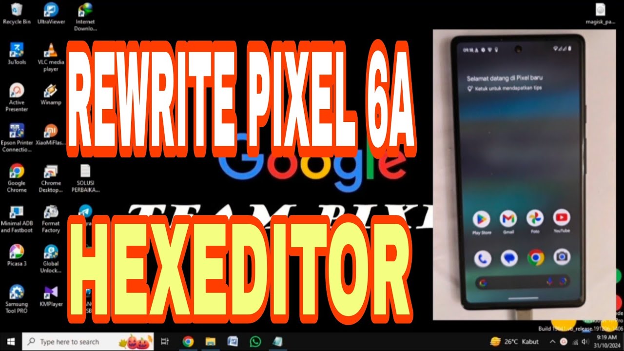 REWRITE IMEI PIXEL 6A VIA HEXEDIT