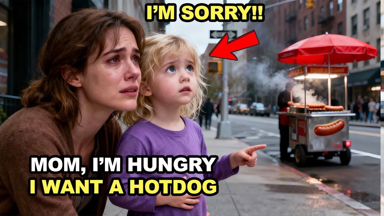 POOR MOM STRUGGLES TO BUY HER DAUGHTER A HOT DOG — BUT A BILLIONAIRE WATCHES AND ACTS BEYOND BELI