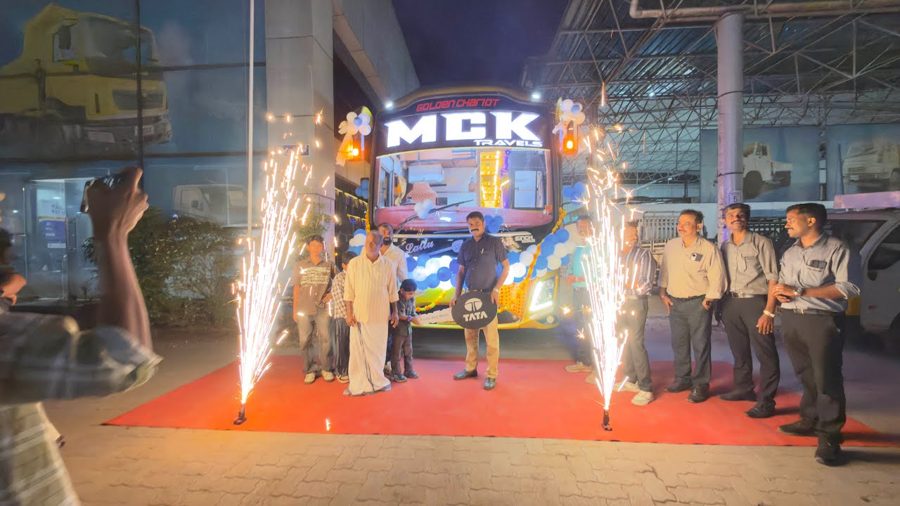 Kerala first Tata  1822 Lpo Singh coach Mck Travels granddelivery കേരളത്തിൽ തരംഗം ആവാൻ സിംങ് കോച്ച് 