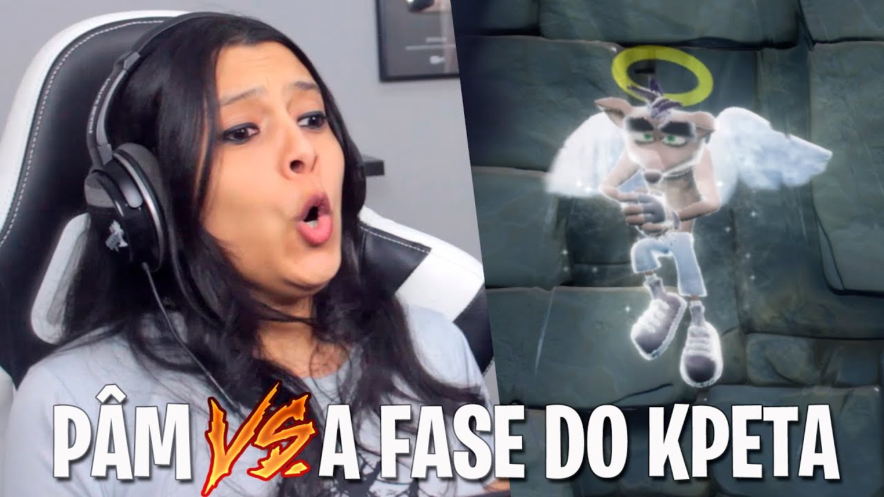 P&Acirc;M JOGANDO A FASE MAIS DIF&Iacute;CIL DO CRASH BANDICOOT - STORMY ASCENT