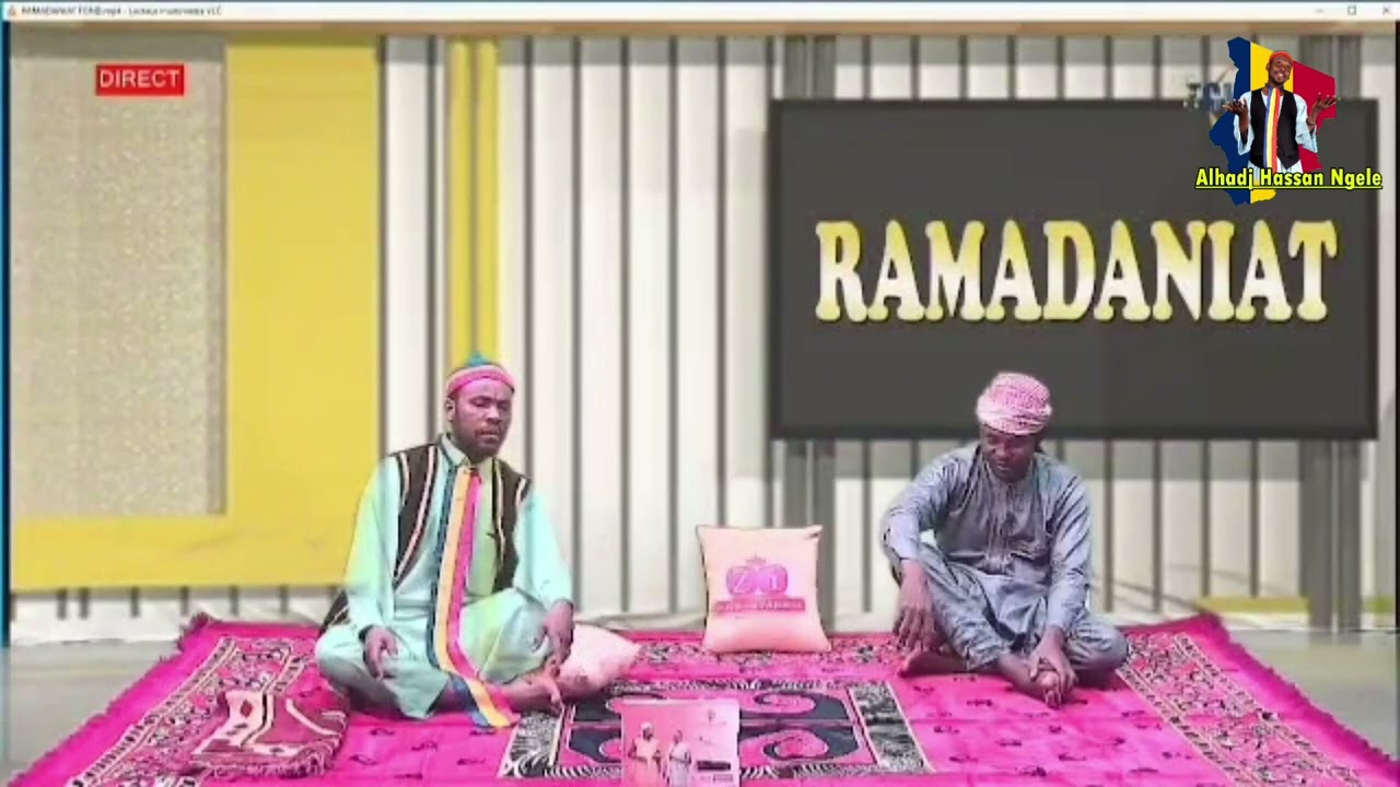 Alhadj Hassan Ngele Anina fi Ramadan comédien tchadien M_wus prod