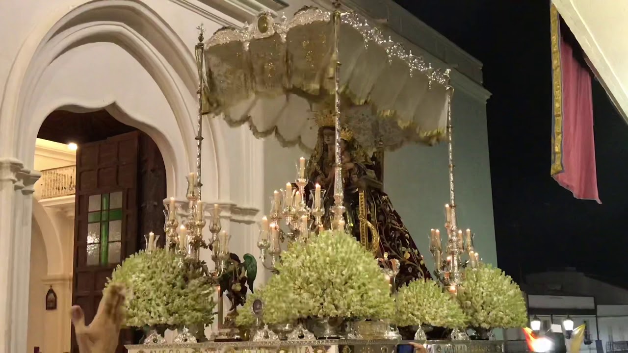 Salida Virgen De La Bella. 15 de agosto-día de la Bella. Lepe-Huelva (2018)