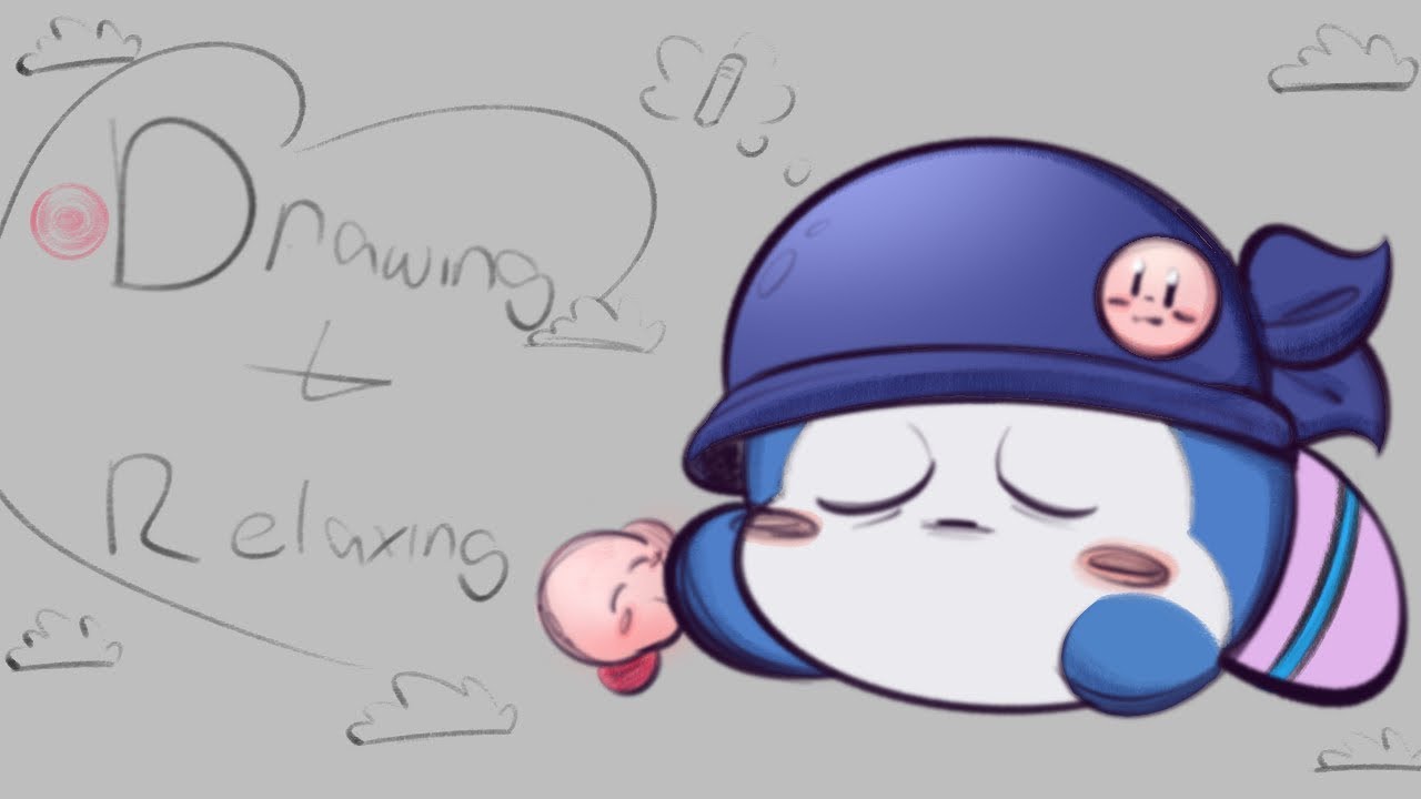 [Drawing + Relaxing] Celebrating Christmas Early, Chilling a bit.