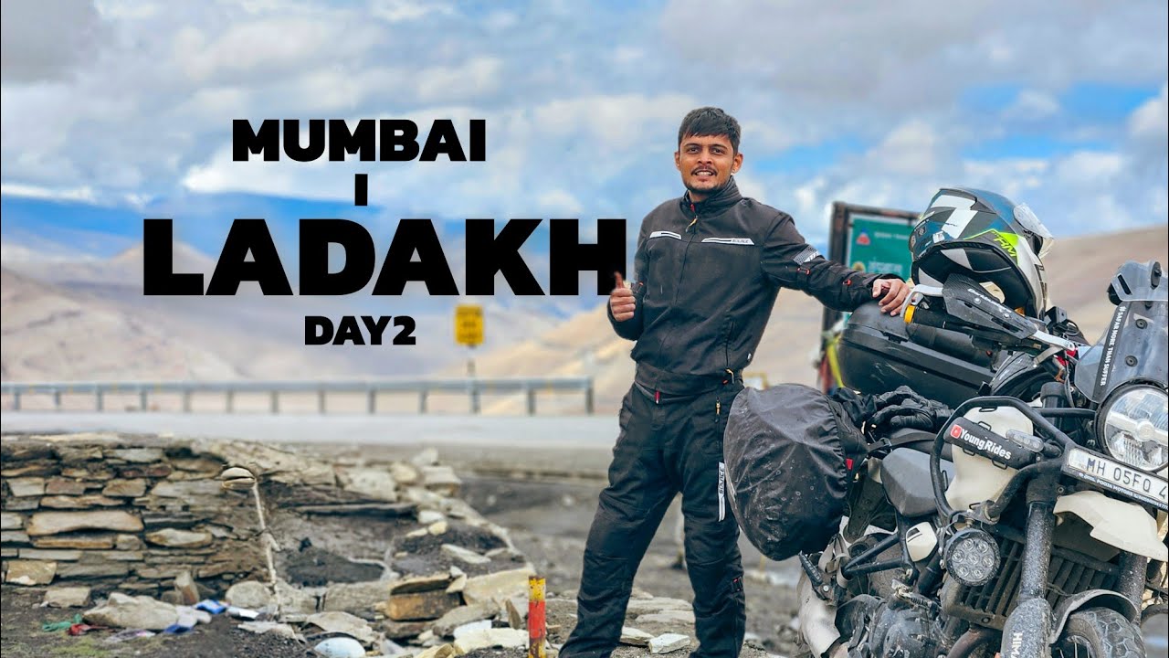 LADAKH Ride 2025 | Mumbai to Ladakh Ride ~ Day 2 | Mannzil Abhi bhi Dhoor hai