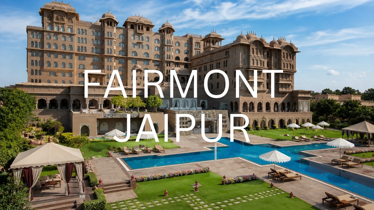 Inside Fairmont Jaipur: Is this the Most Luxurious Hotel in the Pink City? 🇮🇳