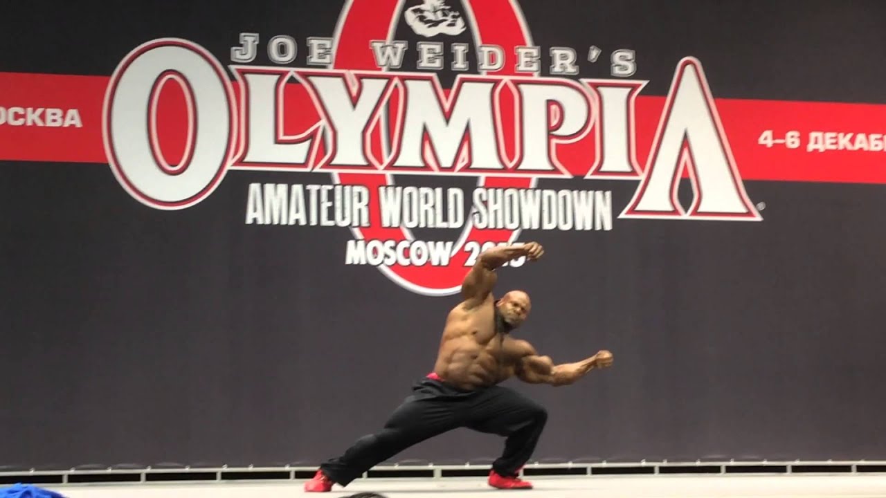 Кай Грин (гостевое позирование) power pro show Moscow 2015 (TOOOBIG.COM)