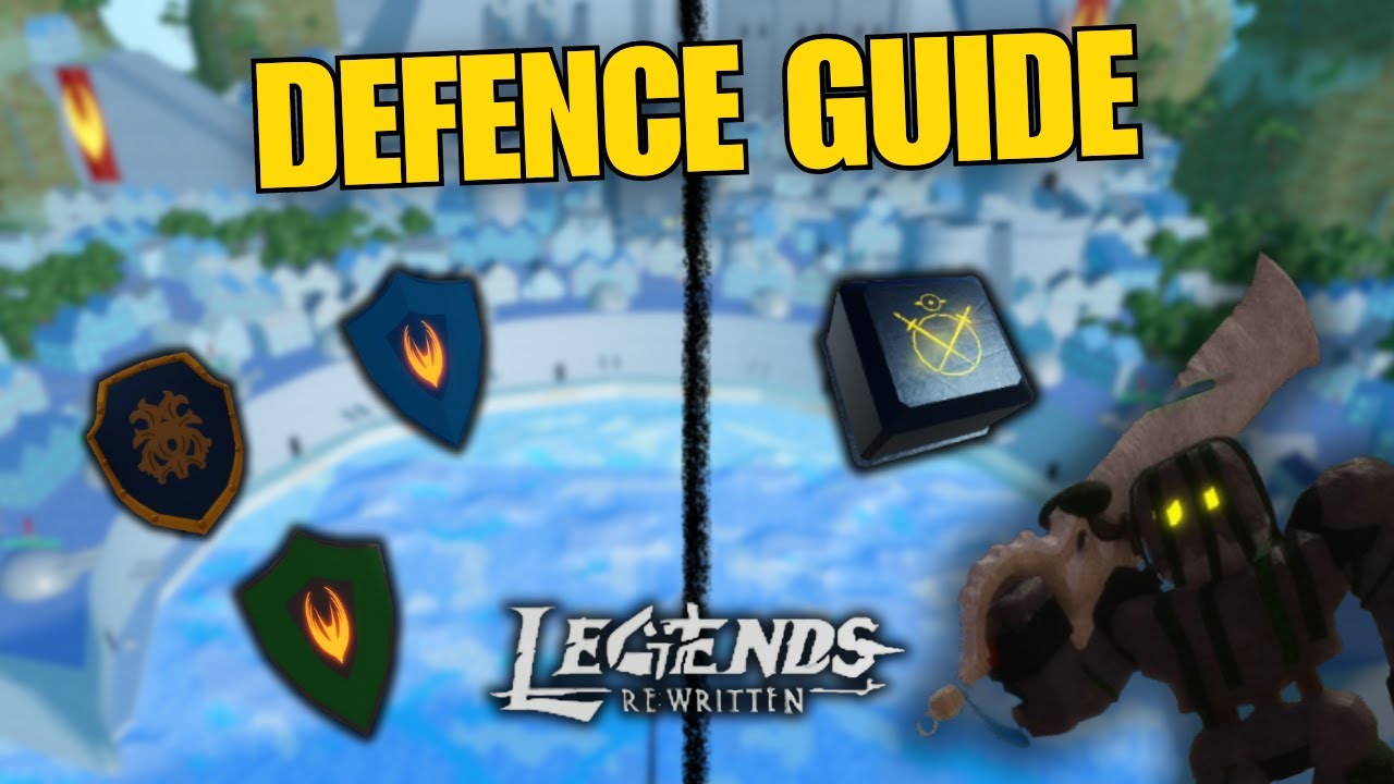 BEST WAY TO GRIND DEFENCE  | (afk)  |  Legends ReWritten  |