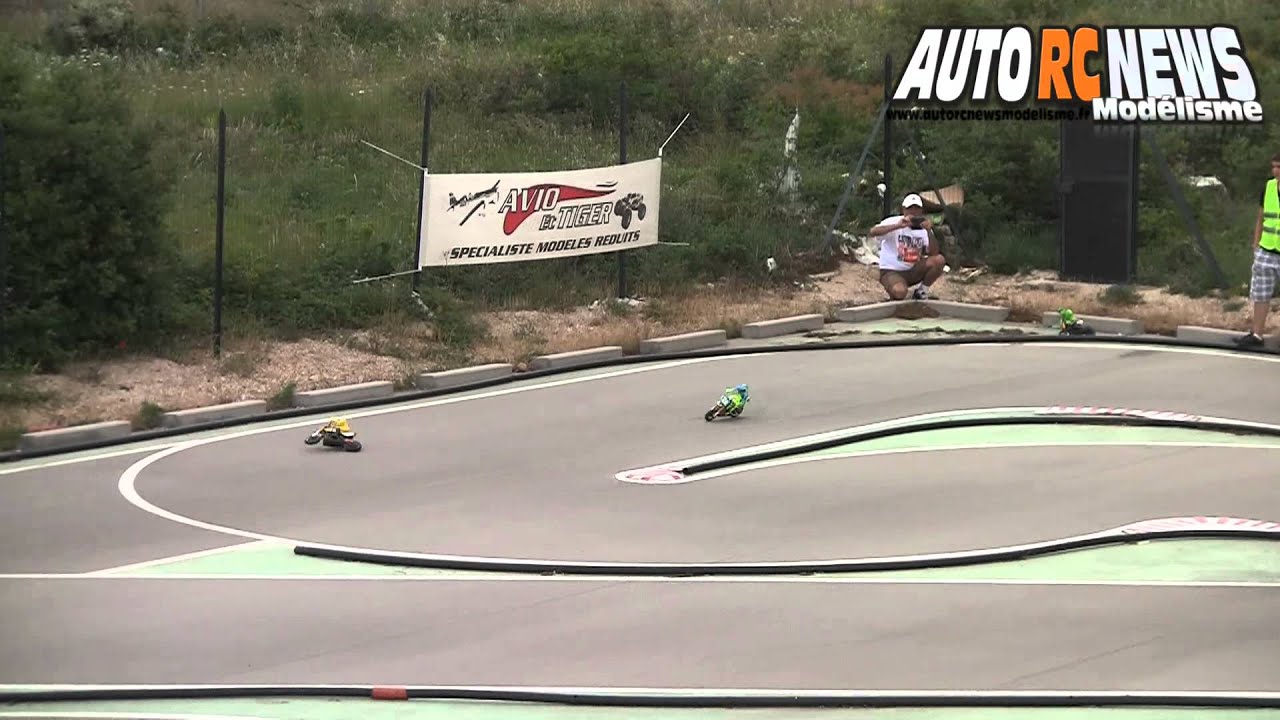 Moto Radiocommandée M5 Cross Anderson Super Finale Challenge HPI Tour 2013 Orange