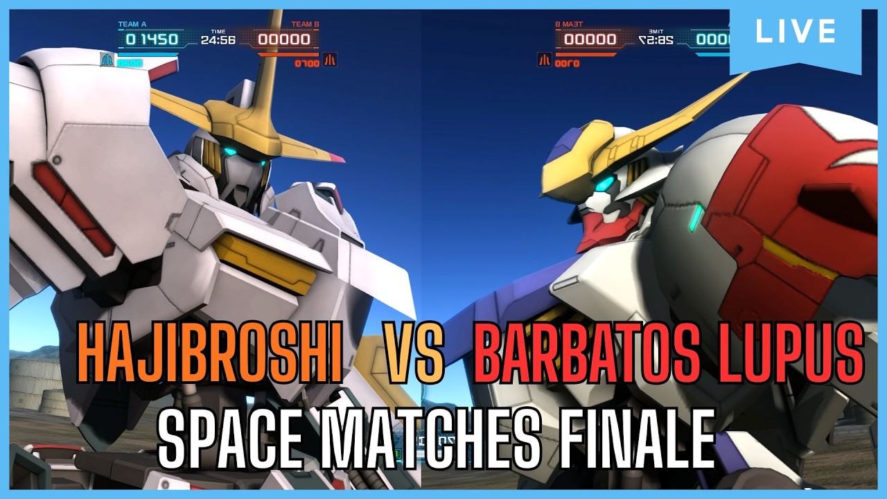 GBO2 Gundam Hajibroshi Vs Barbatos lupus space match Final! game 10 n 11