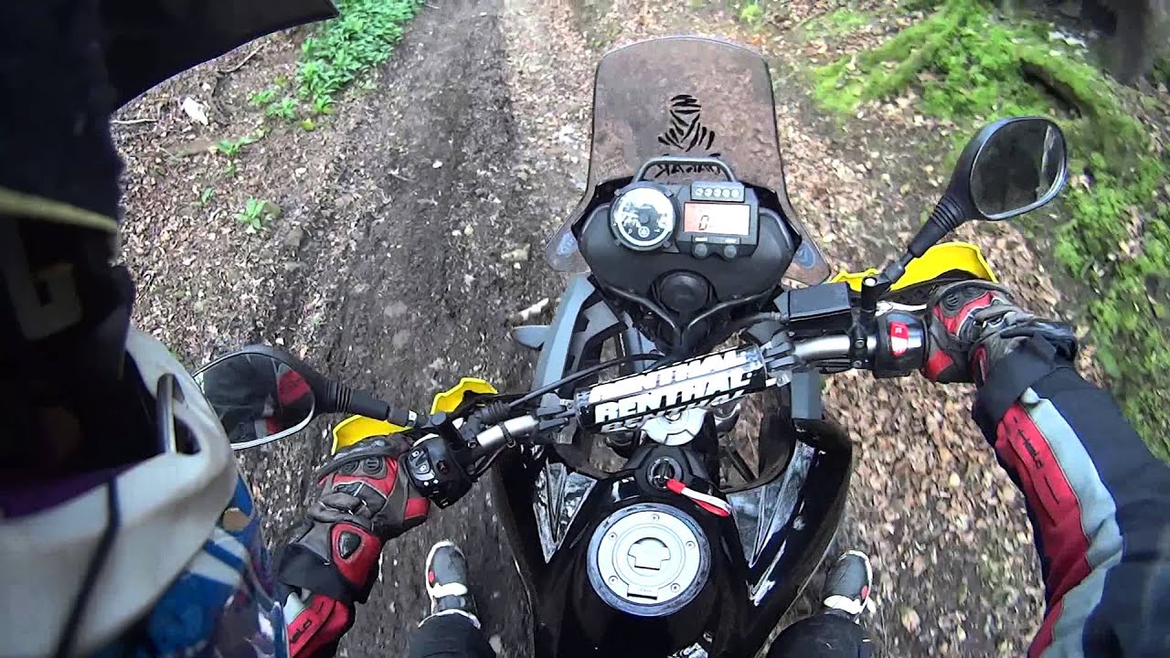 Yamaha xtz 660 tenere off road crash