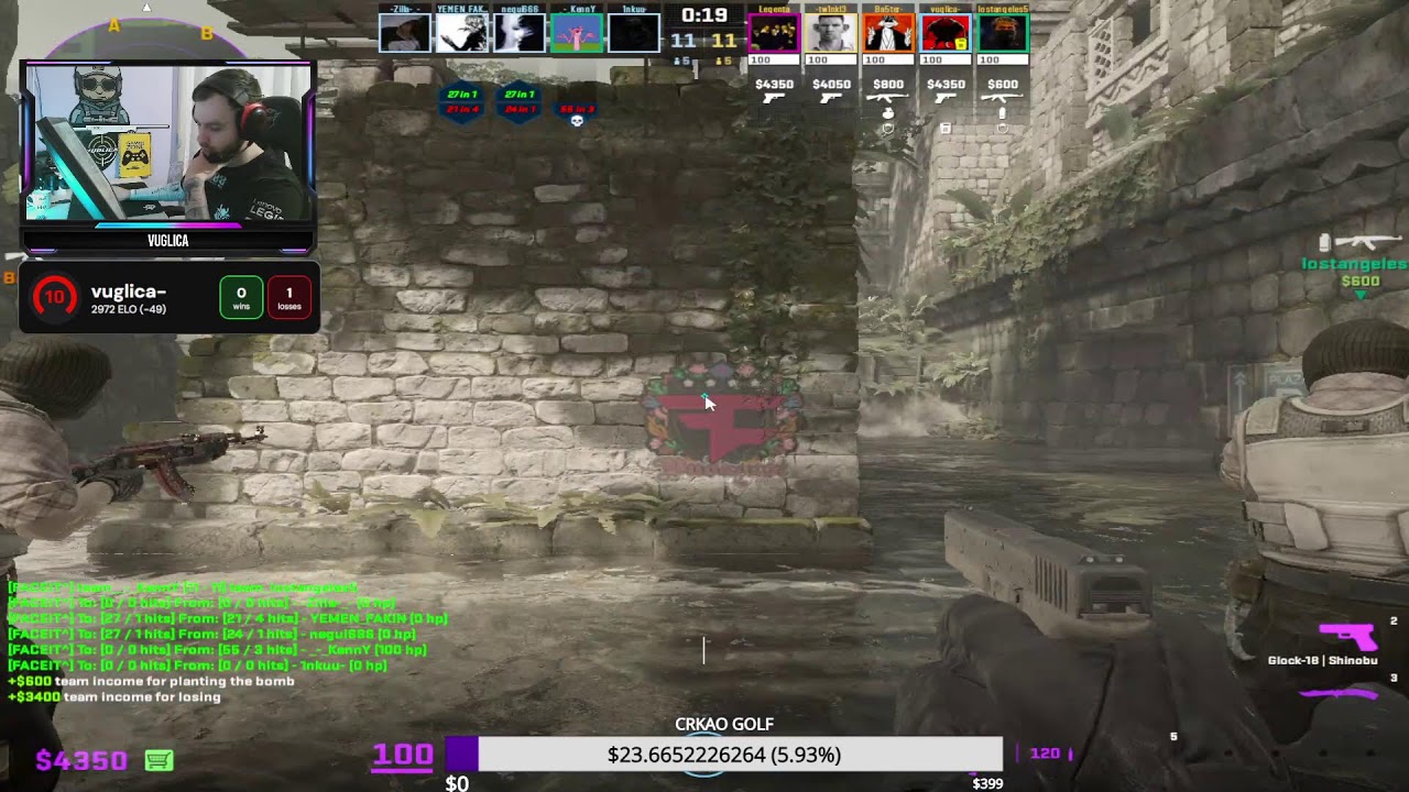 PREKIDAMO LOSE STREAK NA FACEITU