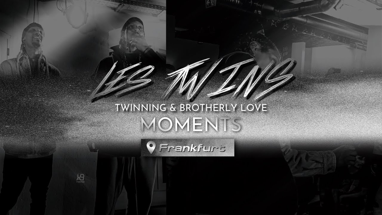 Les Twins Brotherly Love & Twinning Moments - Frankfurt