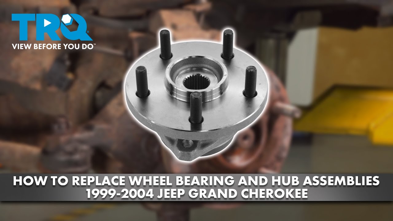 Как заменить ступичный подшипник и ступицу в сборе на Jeep Grand Cherokee 1999-2004 гг.