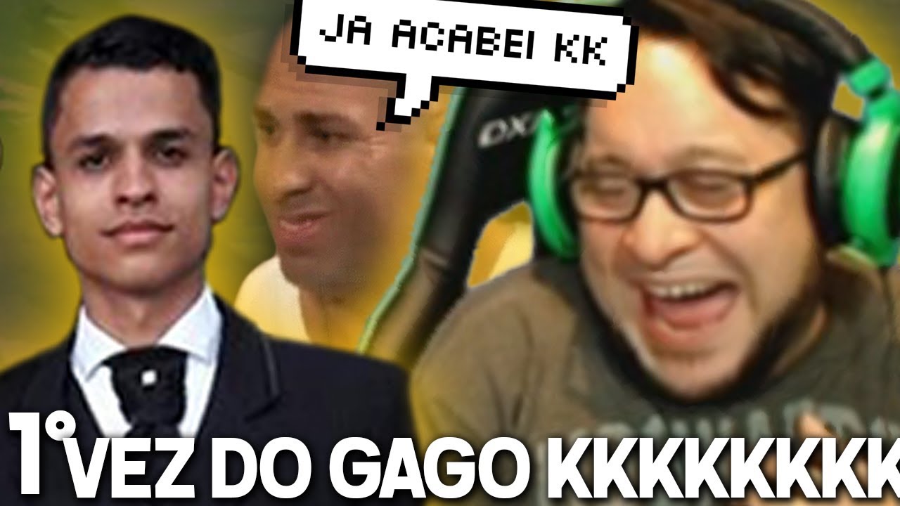 GAGO CONTA SUA PRIMEIRA VEZ e TILTA COM TROLL