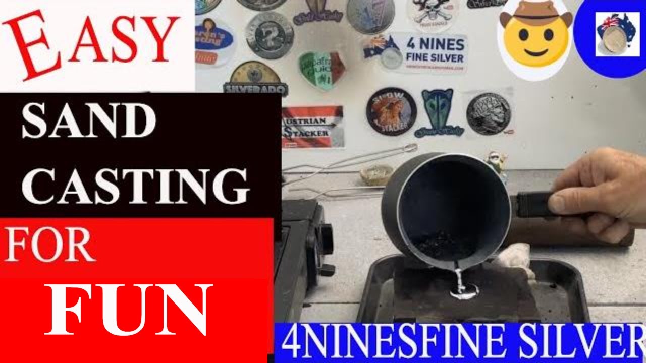 EASY SAND CASTING FOR BEGINNERS. #MAKING A PATTERN FOR SILVER.