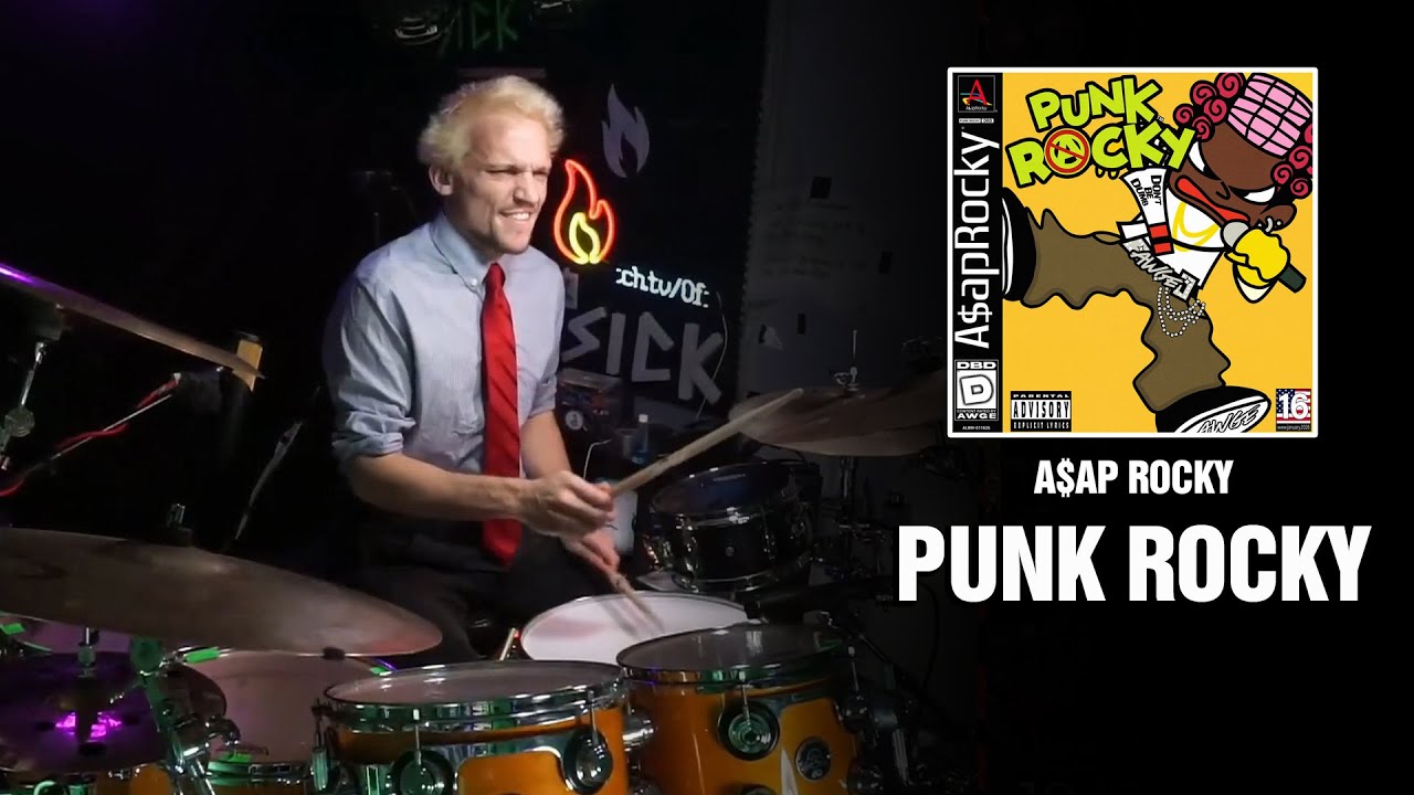 A$AP Rocky - PUNK ROCKY | Drum Cover [First Time Hearing]