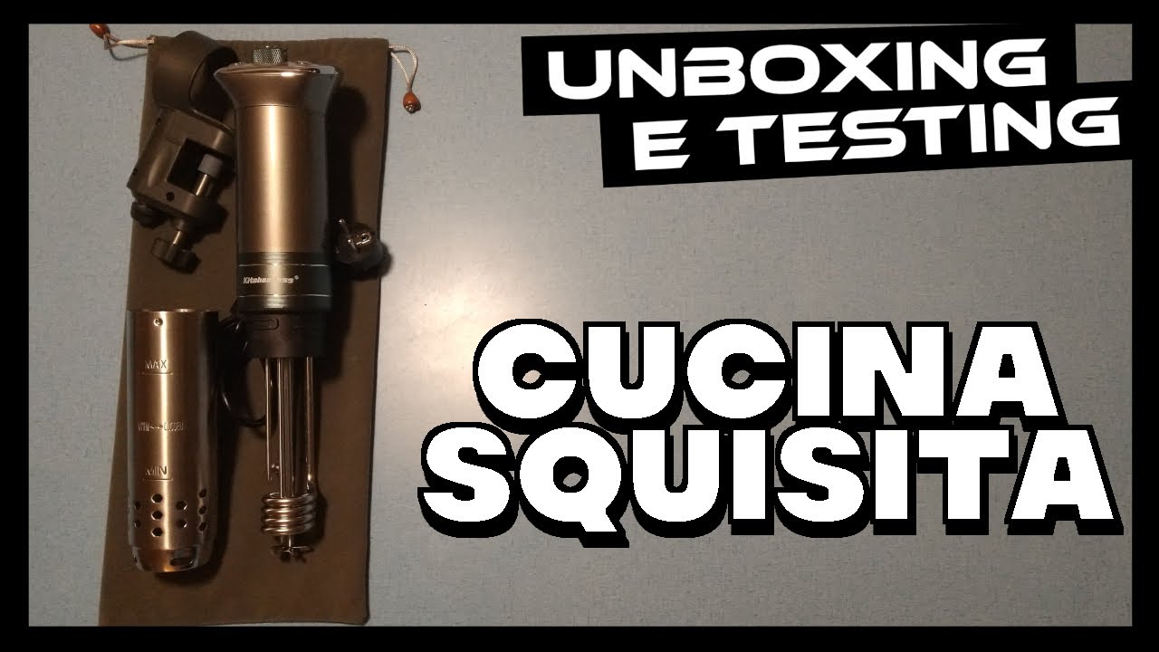 Sous Vide Cooker Macchina Roner G320 [UNBOXING e TESTING]