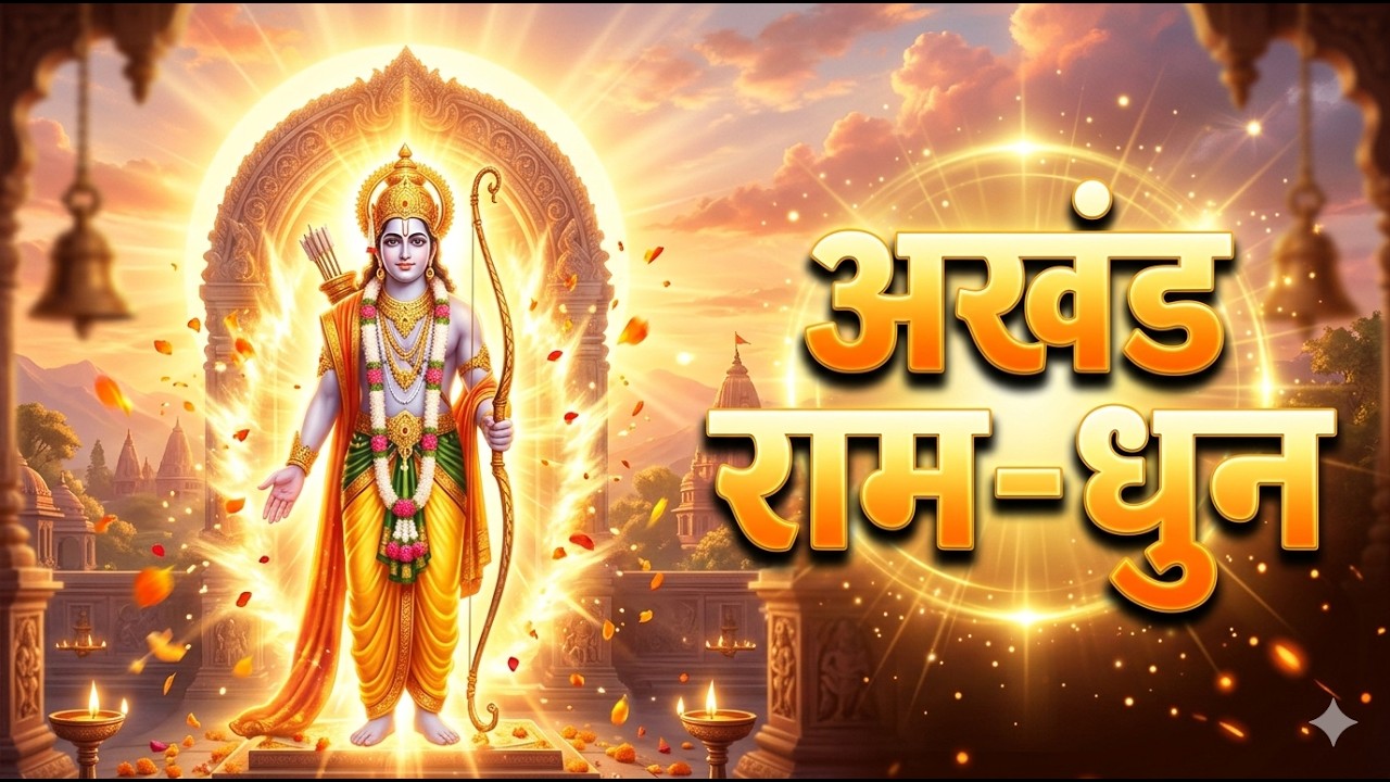 अखंड राम धुन - श्री राम जय राम जय जय राम - Shri Ram Jai Ram Jai Jai Ram - Best Shri Ram Dhun 2025
