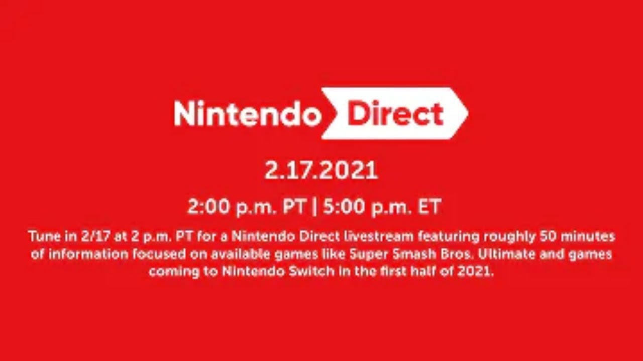 February 2021 Nintendo Direct LIVE REACTION!