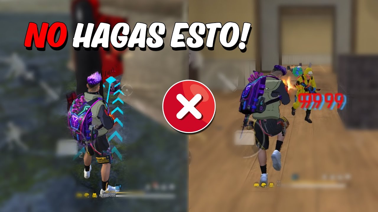⚠️ LOS ERRORES que COMETES TODOS LOS DIAS JUGANDO FREE FIRE 🏆