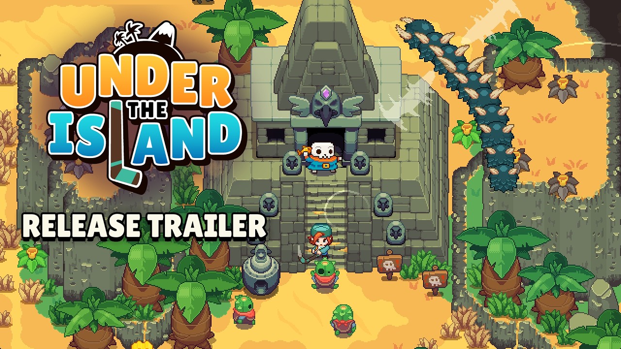 Under the Island - Launch Trailer #gaming #jrpg #rpg