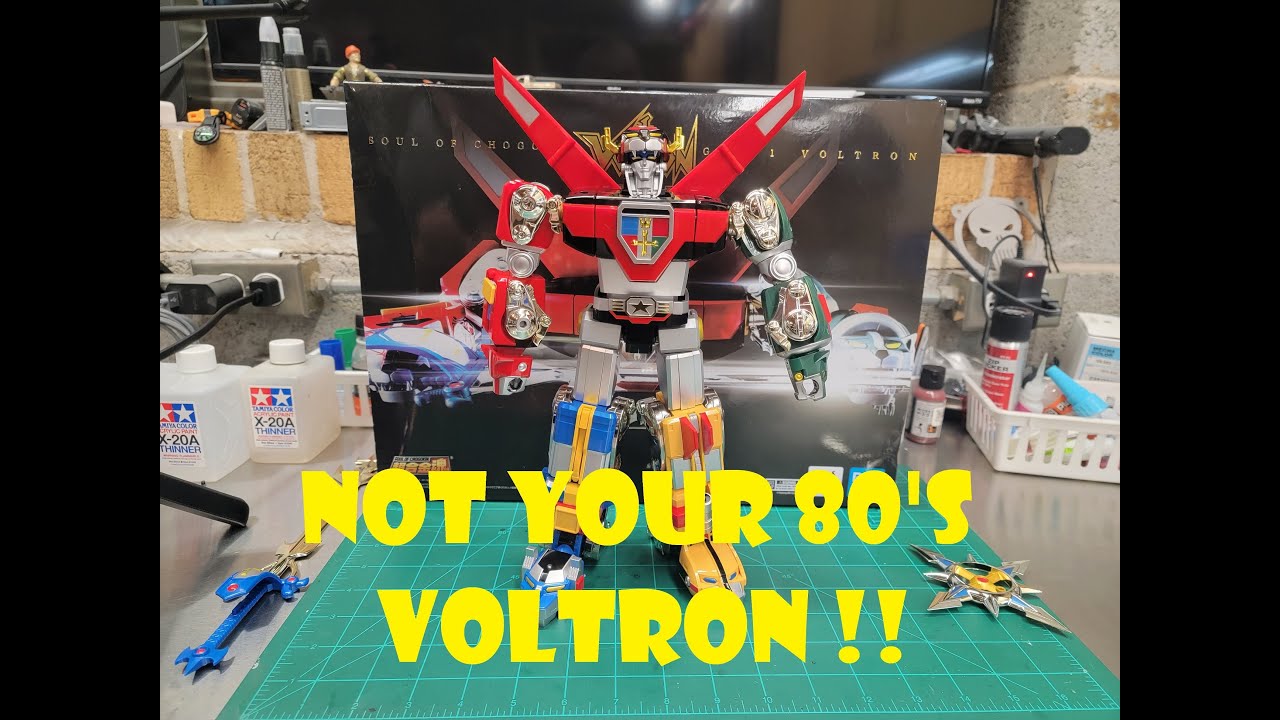 Этот болван получил фигурку Bandai Soul of Chogokin GX-71 Voltron Golion: распаковка и обзор.
