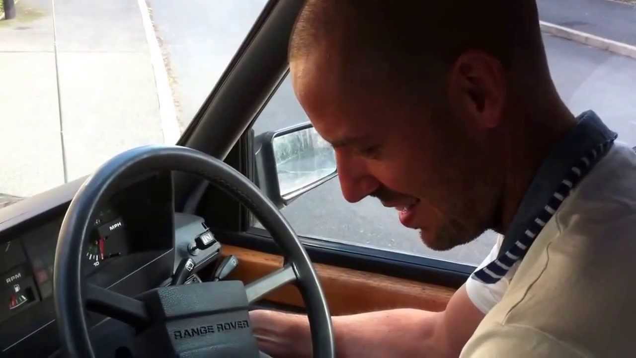 Car starting challenge on the morning of the wedding