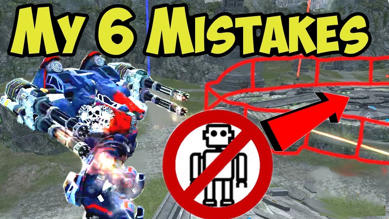 War Robots My 6 Mistakes You Better Avoid - Battle Analysis