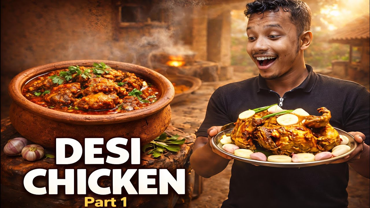 DESI CHICKEN ||chicken fry“daily vlog recipe”|| PART-1