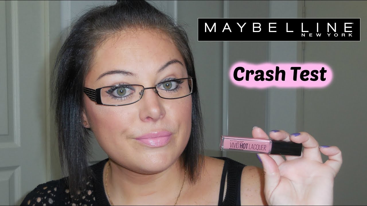 CRASH TEST : rouge à lèvres Vivid Hot Lacquer MAYBELLINE 💄