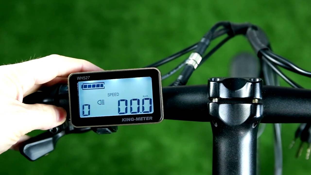 Dyson Bikes 26 inch 24-speed folding electric bike display instructions
