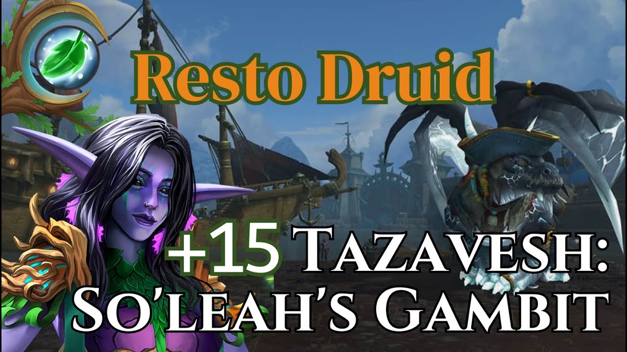 Restoration Druid | Tazavesh So'leah's Gambit +15 | Healer POV | TWW Season 3