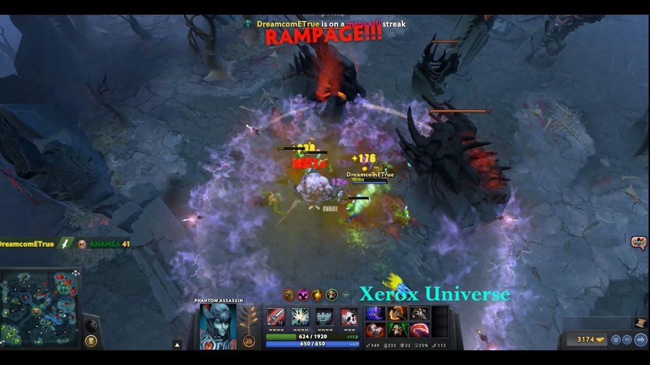 INVOKER-RAMPAGE!!! Патч-7.29 Dota 2