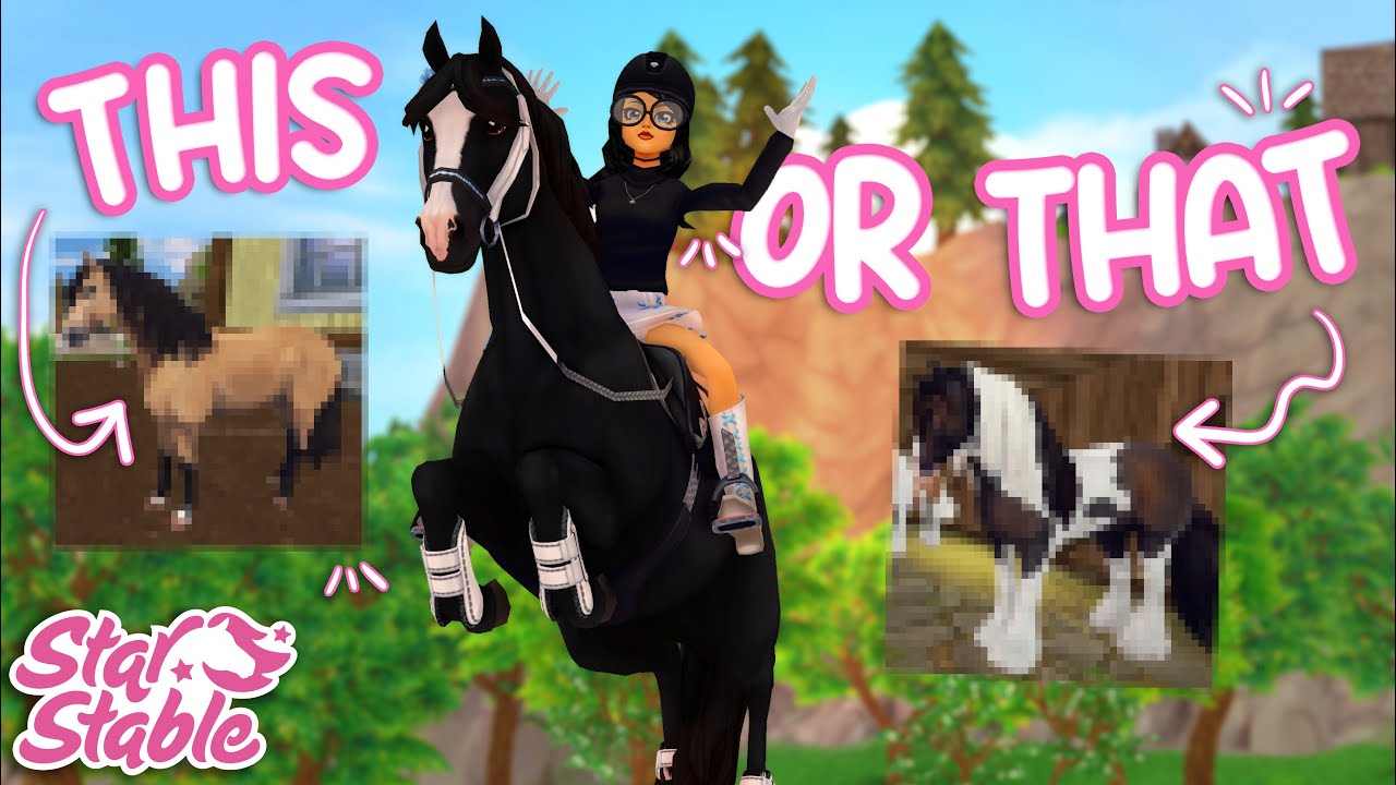 Playing THIS OR THAT Whilst I Train! 👀 Star Stable Training Tuesday