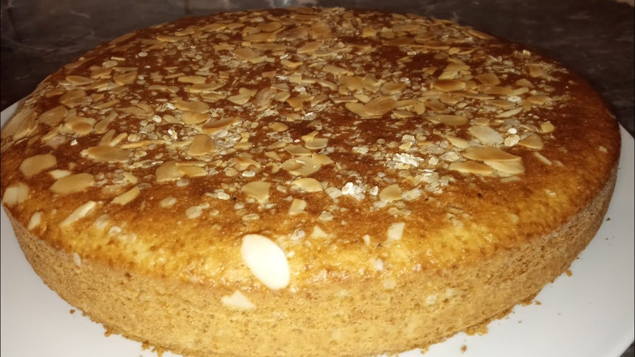 طريقة عمل كيكة الشوفان الصحية و الهشة 😋 /منوعات أم ياسين