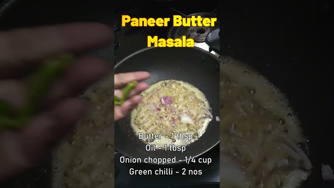എളുപ്പത്തിൽ പനീർ ബട്ടർ മസാല😋😋😋 | Paneer recipe #shorts