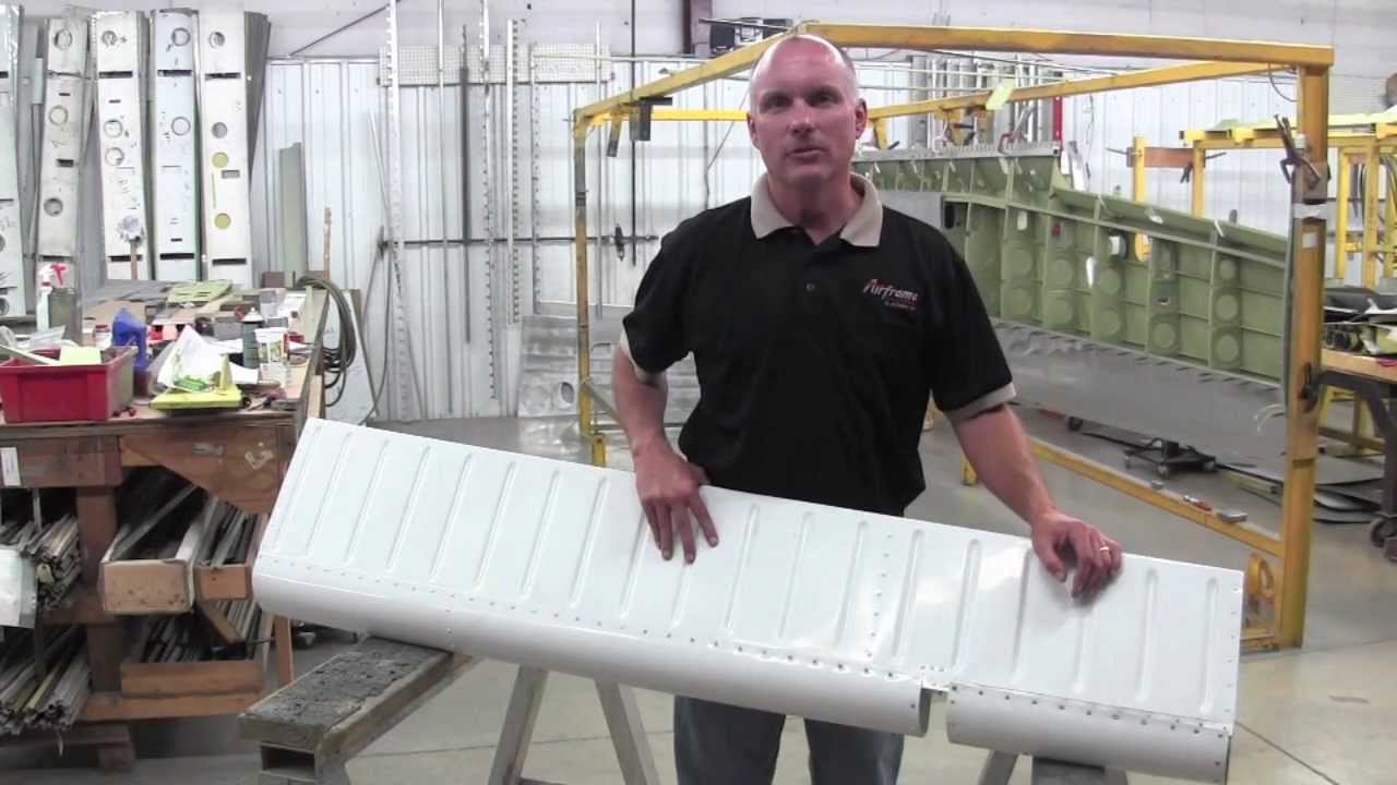 Piper Inspection of PA32 301 aileron hinge brackets
