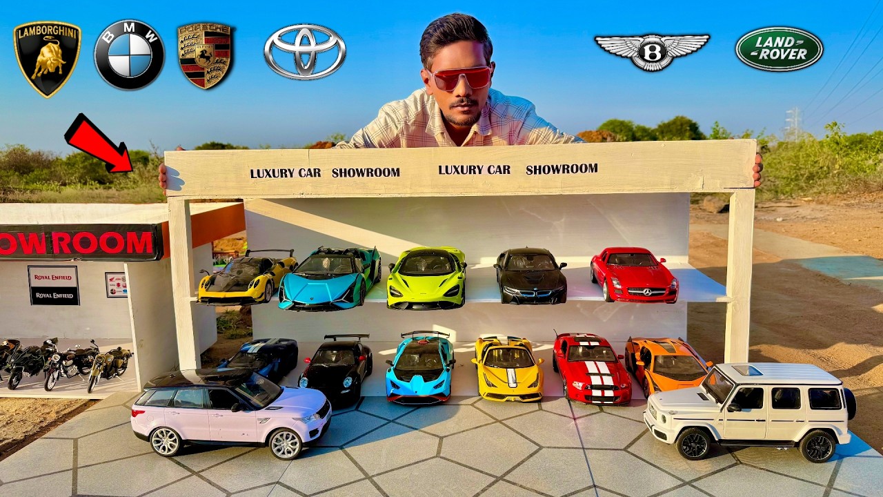 I Build RC Luxury Sports Car Showroom - Chatpat toy TV