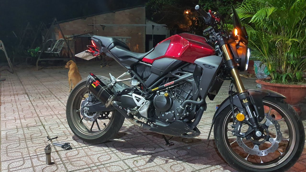 HONDA CB300R | Quá Trình Gắn Pô Akrapovic Slip On | TEST Âm Thanh | VIETNAM MOTORCYCLE