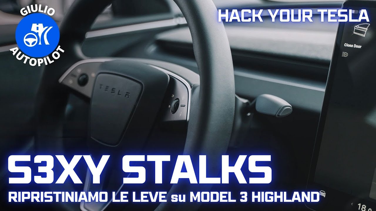 S3XY Stalks - Nuove LEVE al volante su Model 3 Highland