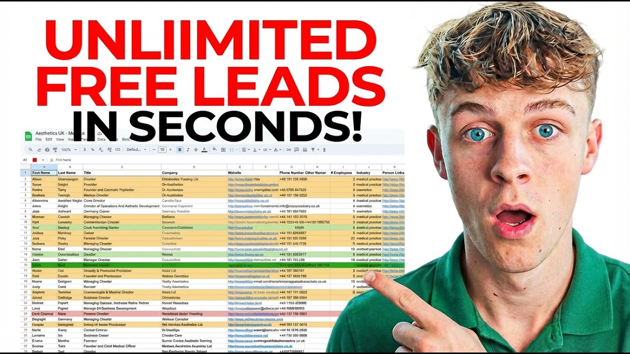 How To Scrape UNLIMITED Local Business Leads For FREE (2026)