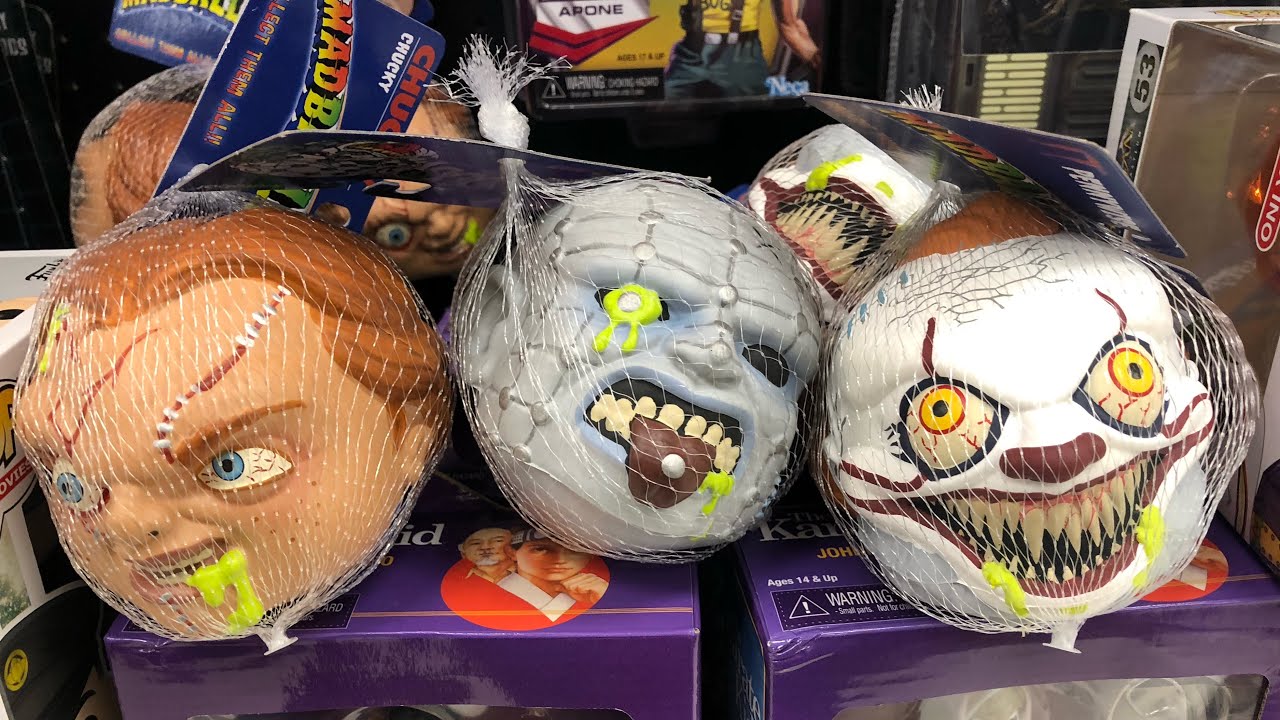 Found the IT movie Pennywise  the clown Madballs (toy hunting)