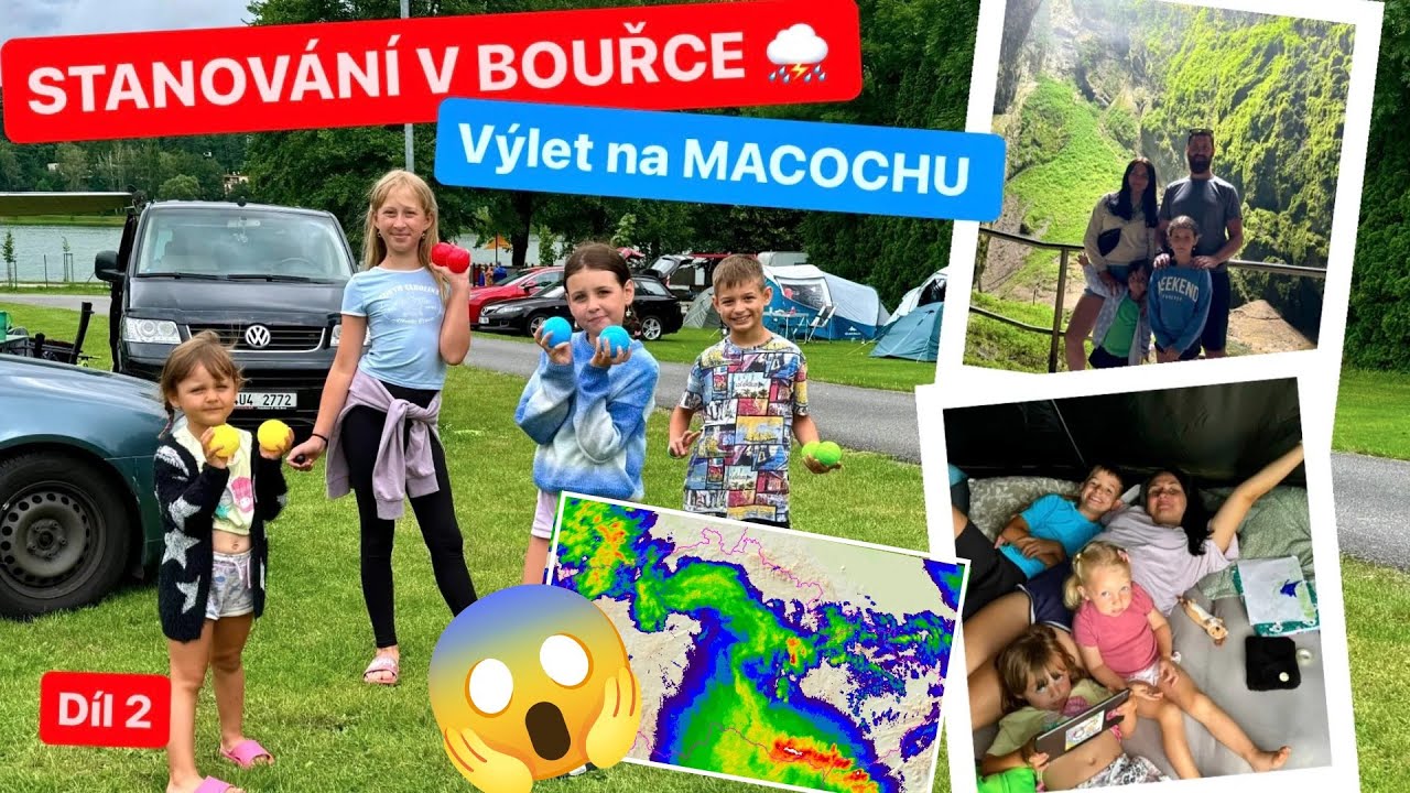KEMPOVÁNI BLANSKO ⛺️ Výlet MACOCHA - Punkevní jeskyně | AutoKemp Olšovec
